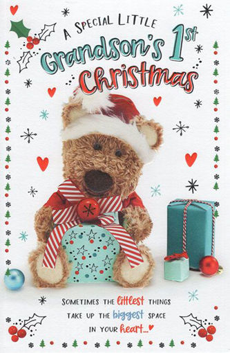 Picture of GRANDSON 1ST CHRISTMAS CARD